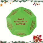 Santa'S Favorite Game: 12-Answer Fan With Surprise Gift Option - Perfect For Christmas & Family Parties, Durable Abs Material - Image 5