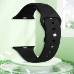 Soft Bands For Iwatch Band 40Mm 41Mm 38Mm 46Mm 45Mm 44Mm 42Mm For Women Men, Waterproof Sport Iwatch Bands Replacement Strap Wristbands For Iwatch Se Series 10 9 8 7 6 5 4 3 2 1, Smartwatch Accessories, Daily Wear Bands, Comfortable Wristbands, Minimalist Design, Sweatresistant Bands, Flexible Straps, Adjustable Wristbands, Secure Buckle Bands, Techsavvy Users, Fitness Enthusiasts - Image 3