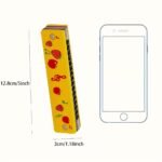 12 Styles Kids Harmonica - Lightweight Cartoon Design With Double Row Of 16 Holes, Vibrant Colors & Playful Animal/Object Illustrations, Includes Case - Musical Instrument Toy For Youngsters & Adult Beginners, Christmas Halloween Gifts, Beginner Musical Instrument, Cartoon Style, Durable Construction, Beginner Musicians, Best For Christmas - Image 2