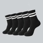 10 Pairs Of Striped Stockings, Suitable For Men And Women - Versatile Socks For Casual Sports - Image 5