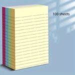 100Pcs/200Pcs Vibrant Horizontal Line Sticky Note Set - Colorful Notebooks For Students And Office Organization, Reusable School Supplies, Aesthetic Stationery Gift, Essential For Back To School - Image 4