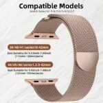 Suitable For Apple Watch Milan Long And Short Magnetic Straps - Image 2
