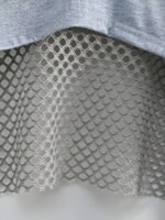Solid Color Basic American-Style Mesh Hooded Sweatshirt For Women, Trendy And Stylish Top For Sweet And Spicy, New For Spring, Summer, And Autumn 2024, Casual Streetwear Jacket. - Image 10