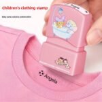 Name Stamp For Clothing Waterproof, Clothing Stamps For Clothes Permanent, Personalized Stamp With Name, School Daycare Essentials For Fabric Plastic Label Bottles, Clothing Stamps, Waterproof, Personalized, School Daycare Essentials