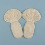 1 Pair Tpe Heel Cushions & Cups - Anti-Slip Letter Detail Heel Pads For Foot Protection, Soft Comfortable, Breathable, Shock-Absorbing, Height Increase Inserts For High Heels And Sneakers - Image 7