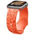 Leopard Engraved Band Compatible With Iwatch Band 38Mm 40Mm 41Mm 42Mm 44Mm 45Mm 49Mm, Waterproof Cheetah Sport Silicone Wristbands Replacement For Iwatch Series 8 7 6 5 4 3 2 Se - Image 23