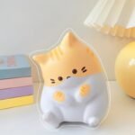 1Pc Cute Cartoon Cat Squeeze Toy, Soft Slow Rebound Pu Pop Fidget, Mixed Colors, Ideal For Kids & Adults, Perfect For Halloween & Christmas Gifts - Image 7