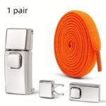 8Mm 2024 No Tie Shoe Laces Press Lock Insert Fixed Shoelaces Without Ties Elastic Laces Sneaker Adult Flat Shoelace For Shoe - Image 22