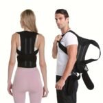 Adjustable Posture Brace With Clavicle Support - Back Trainer For Slouching & Hunching, & Posture Improvement, Unisex For S & (Order Size Up) - Non- Spinal Device - Image 2