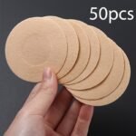 20Pcs/50Pcs/100Pcs Disposable Nipple Patch Anti-Bump Sticker Summer Anti-Walking Patch Invisible Breathable Anti-Allergic Chest Patch Female Wedding Dress Dance Student Marathon Sports Running Anti-Friction Nipple Patch Summer - Image 5