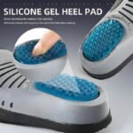 1 Pair Eva Gel Insoles For Sports And Work - Anti-Slip, Shock-Absorbing, Twist-Resistant, Thickened Support - Unisex For Basketball And Everyday Use