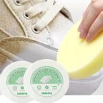 White Shoe Cleaner Paste With Plastic Brush ? Multipurpose Sneaker Cleaning Cream, Instant Stain And Dirt Remover, No-Water Wash, Brightening Maintenance For All Types Of Shoes - Image 7