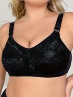 Plus Size Floral Print Seamless Comfortable Breathable Underwear - Image 4