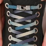 1 Pair Of Rhinestone Buckle Shoelaces, No Need To Take Off Shoes, 2 Elastic Bands And 2 Shoe Lace Buckles, Colorful Fashion Gradient Rainbow Laces Suitable For Casual Shoes And Sports Shoes - Image 12