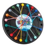 1 Set Logic Puzzle Game With Rope Challenge Puzzles - Brain Teaser Party Board Game For S &, Family Game Night, Party Games, Cognitive Training & Interactive Fun, Compact & Portable For Or On-The-Go Play