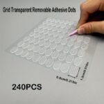 Transparent Double-Sided Adhesive Dots, Removable Sticky Points For Museum Glue Paste Poster Mounting Balloon Crafts Diy Holiday Party Decorations - Image 3