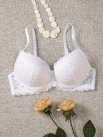 Sexy Lace Women'S Underwear With Steel Ring Gathering Comfortable Bra - Image 5
