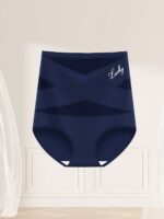 High-Waisted Shaping Women'S Underwear Made Of Breathable Mesh, Featuring Cross-Body Support, Seamless, Triangular Design For Body Sculpting And Lifting. - Image 9