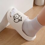 Unisex Cute Cartoon Decor Pillow Slides, Lightweight Soft Sole Home Bathroom Slides, Non-Slip Eva Summer Beach Shoes - Image 2