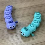 1Pc/2Pcs/3Pcs Caterpillar Toys, Sensory Toys, Parent Child Interactive Toys, Holiday Gifts For Kids, Party Favors (Random Rotation Handle), Interactive Play, Sensory Play, Durable Plastic, Sturdy Construction, Interactive Toy, Party Favor Pack - Image 3