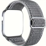 Elastic Strap Compatible With Iwatch Strap 38Mm 40Mm 41Mm 42Mm 44Mm 45Mm 49Mm. Elastic Solo Loop Soft Nylon Strap With Replaceable Strap, Suitable For Iwatch/Apple Watch Se Ultra Series 9, 8, 7, 6, 5, 4, 3, 2, 1 Men And Women - Image 7