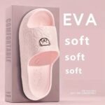 Casual Eva Slippers For Women And Men, Solid Color, Soft Sole, Non-Slip, Hand Washable, With Summer Indoor Bathroom Shower Slip-On Slides For Couples - Image 7