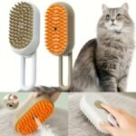 Steamy Cat Brush, 3 In 1 Cat Steamy Brush, Cat Brush Massaging Comb, Usb Recharging Pet Grooming Comb - For Removing Loose Hair & Massaging, Steamy Dog Brush, Suitable For All Cats & Dogs, Suitable For Daily Grooming - Perfect Gift For Pet Lovers - Image 6
