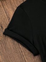 Milano Letter Print Crew Neck T-Shirt, Casual Short Sleeve T-Shirt For Spring & Summer, Women'S Clothing - Image 7