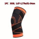 1Pc Strap Knee Protector Sports Knee Support Adjustable Compression Breathable Joint Protection Sports Knee Protector Strap Compression Basketball Running - Image 26