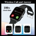 1.83-Inch Full Touch Screen Silicone Strap Smart Sports Watch, Unisex Fitness Outdoor Pedometer, Various Watch Faces Available, Wireless Calls, Multiple Sports Modes, Remote Camera Control, Alarm Clock, Weather Forecasts, Featuring A Tft Display And Alloy Body, Equipped With A 180Mah Battery, Suitable As A Gift For Both Men And Women. - Image 10