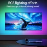 Smart Rgb Led Strip Lights For Bedroom, 91.44-3048.0Cm Indoor With 44-Key Remote, Sync To Music, Timer & App Control, Multiple Lighting Modes For Music Room, Living Room, Halloween, Wedding & Party Decor, Usb Powered, Non-Waterproof, Color Grading, Dimmable, App-Controlled Lighting | Vibrant Led Strip | Sync To Music Technology, Led Lights For Bedroo - Image 14