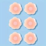 2/6/10Pcs Reusable Silicone Nipple Covers, Seamless Invisible Self-Adhesive Anti-Convex Nipple Pasties, Women'S Lingerie & Underwear Accessories - Image 5
