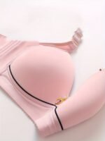 2Pcs/Lot New Sexy Large Size No Steel Ring Comfortable Lingerie Push Up Breathable Women'S Underwear Thin Cup Women Bra - Image 9