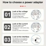 12V 1A 12V 0.5A 12V 1.5A 12V 2A 5V 3A 9V 1A 9V 2A Power Supply Dc 12 Volt 1 Amp Power Adapter 100-240V 50-60Hz Ac To Dc Switching Power Supply Adapter For 5.5Mm*2.1Mm*10Mm Tip Led Light Strips Security Camera System Cctv Routers Speakers - Image 18