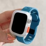 2Pcs For Apple Watch Band & Case Combo - Adjustable Silicone Sport Strap With Hollow-Out Soft Protective Cover, Breathable Comfort Fit For Series 1-11/Ultra/Se, 38-49Mm, Compatible With 40/41/42/44/45/46/49Mm, Durable Protective Case Accessories - Image 31