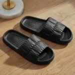 Women'S Thick Sole Non-Slip Eva Slides, Casual Solid Color All-Season Slip-On Sandals For Beach And Indoor Use, Summer Sandals - Image 20