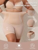 Women Wear High-Waisted Pants That Shape The Body Without Leaving Marks, Managing Their Figure, Plus Size - Image 2