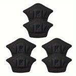3Pairs Cosylee Heel Cushion Pads - Trim-To-Fit, Textured Fabric Heel Protectors For Sneakers & Skate Shoes, Pair Of Comfortable Heel Stickers - Image 5