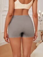 1Pc Solid Seamless Scallop Trim Skirt, Sporty Comfy Breathable Petticoat, Women'S Underwear & Shapewear - Image 9