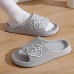 Unisex Cute Cartoon Decor Pillow Slides, Lightweight Soft Sole Home Bathroom Slides, Non-Slip Eva Summer Beach Shoes - Image 15