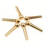 6Pcs Pure Copper Brass Guitar Bridge String Nails - Golden-Tone Finish, Durable Acoustic Guitar Maintenance For Stability & Aesthetic Appeal, Guitar Accessories, String Repair Tool, Elegant Accessory, Shiny Metallic Finish - Image 7