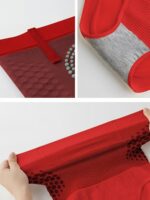 High-Waisted Tummy Control Shapewear Shorts For Women, Geometric-Patterned Polyamide 90% Spandex 10% Knit Fabric, No Padding, High Support, Pull-On Design, Butt Lifting, Belly Slimming Body Shaper Panties - Image 7