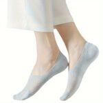 8 Pairs Of Versatile Spring/Summer Japanese Candy-Colored Breathable Diamond Pattern Casual Socks - Image 12