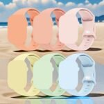 Sports Silicone Strap Compatible With For Apple Watch Strap 40Mm 38Mm 41Mm 44Mm 45Mm 42Mm 49Mm For Women And Men, Soft Wristband Waterproof Replacement Sports Strap, Suitable For Iwatch Strap Series 9 8 7 6 5 4 3 2 1 Se Ultra - Image 13