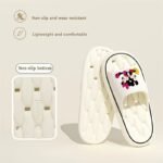 Mickey & Minnie Women'S Soft Eva Slippers - Comfortable, Non-Slip, Open-Toe Design For Home & Bathroom, All-Season Slip-On Shoes With Cartoon Patterns, Home Slippers | Playful Design | Soft Eva Material, House Slipper - Image 4