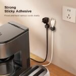 2/4/6Pcs Pp Magnetic Cable Clips: Adjustable, Non-Slip Cable Organizer, Charging Cable Storage Clip, For Neat Office Desk, Car And Home Wiring Fixing Storage Practical Gadget - Image 8