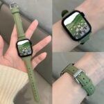 Ultra-Thin Synthetic Leather Strap For Apple Watch Strap 38Mm,40Mm,41Mm,42Mm,44Mm,45Mm, 46Mm,49Mm,Superfiber Pu Synthetic Leather,For Iwatch Series 11/10/9/8/7/6/5/4/3/2/1/Ultra/Se - Image 6