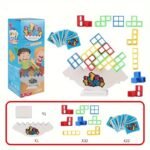 16/32/48Pcs Fun Balance Stacking Building Blocks Board Game For Kids Adults Friends Team Dorm Family Game Night And Partie Christmas, Halloween Gift - Image 5