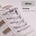 1 Pair Vibrant Elastic No-Tie Shoelaces For Sneakers - Quick & Easy Slip-On Design, Durable Acetate Fiber, Assorted Colors - Image 5