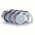 Retractable Dog Leash, Durable Nylon With One-Button Control, Great For Outdoor Walks & Travel With Small And Medium Pets - Image 15